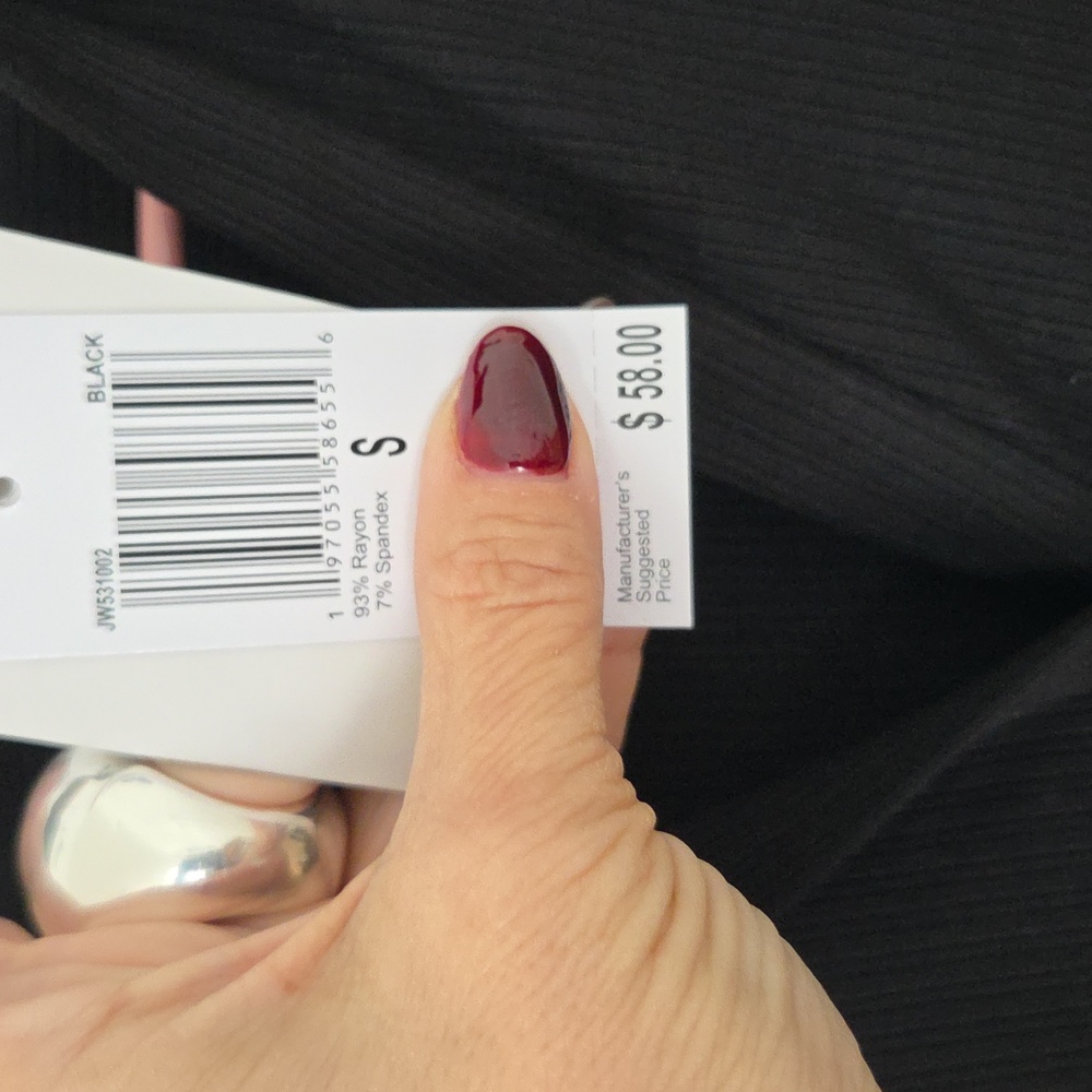 Jason Wu Elegant Black Button Collared TopNWT Sma… - image 5